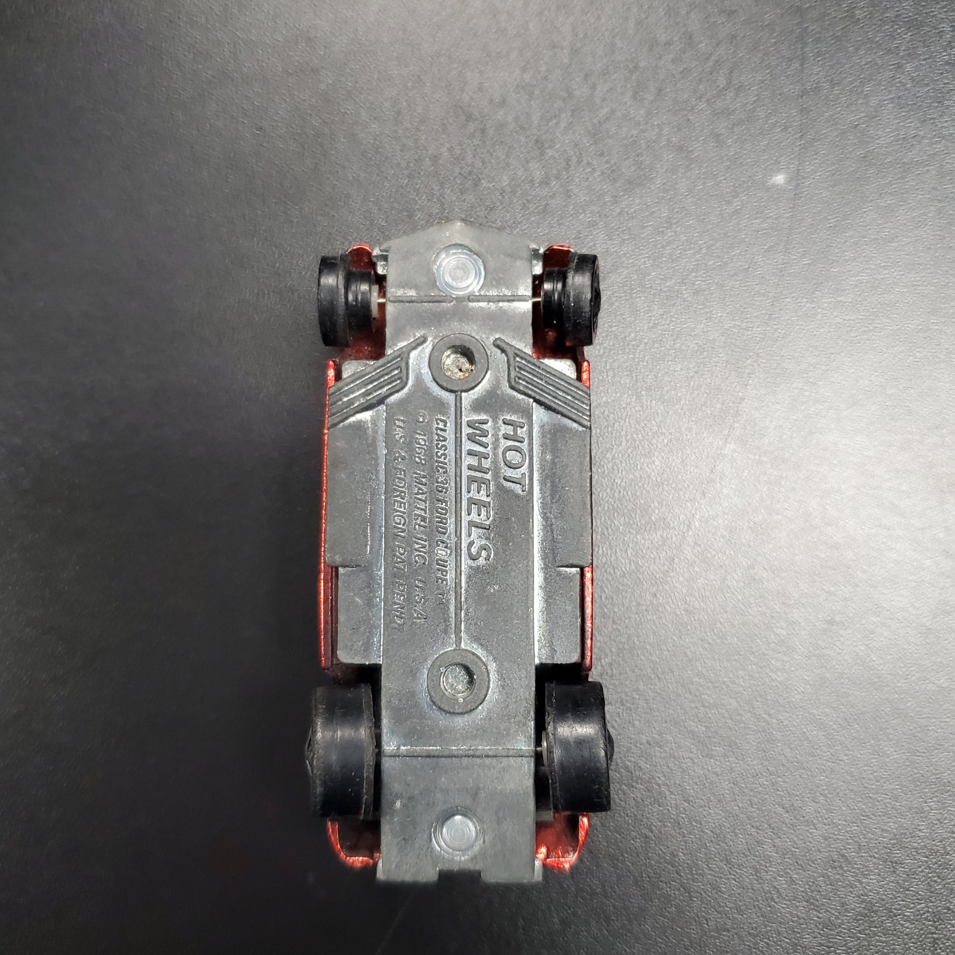 Vintage Hot Wheels Redline 1969 Classic 36 Ford Coupe US Red Made in USA - House of Cars Virginia