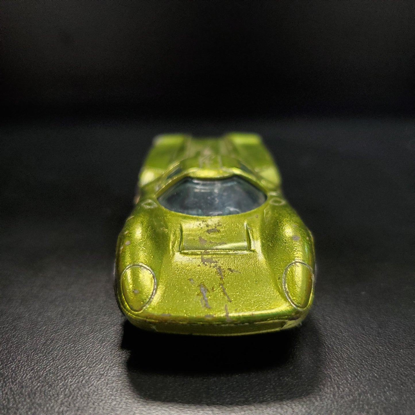 Vintage Hot Wheels Redline 1969 Lola GT70 US Antifreeze Green Made in USA - House of Cars Virginia