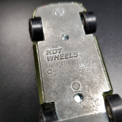 Vintage Hot Wheels Redline 1969 Lola GT70 US Antifreeze Green Made in USA - House of Cars Virginia