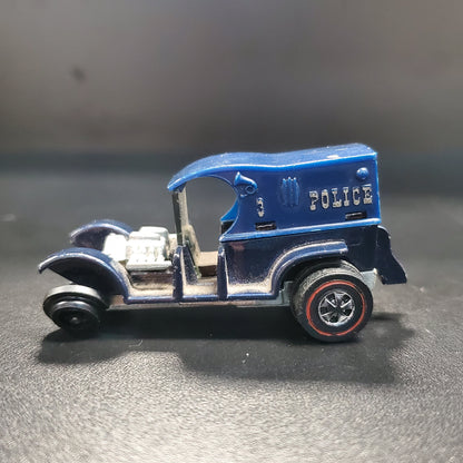 Vintage Hot Wheels Redline 1970 Paddy Wagon US Dark Blue Enamel Made in USA - House of Cars Virginia