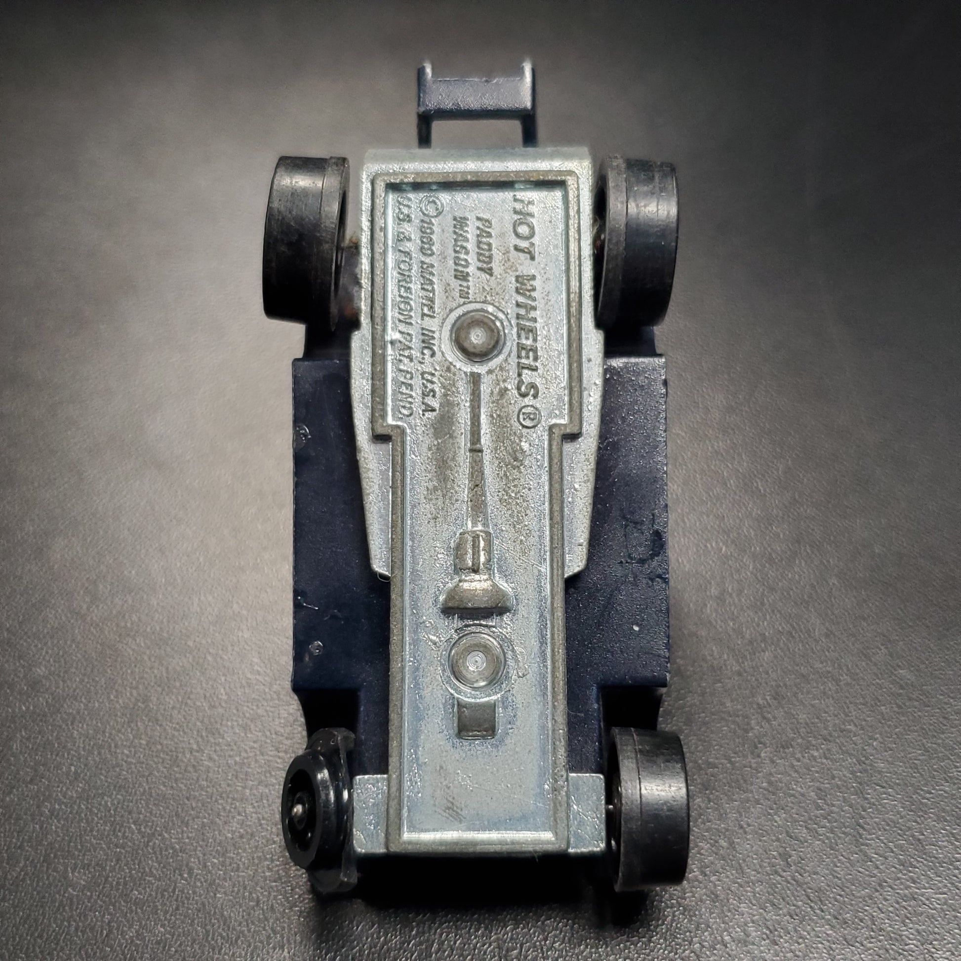 Vintage Hot Wheels Redline 1970 Paddy Wagon US Dark Blue Enamel Made in USA - House of Cars Virginia