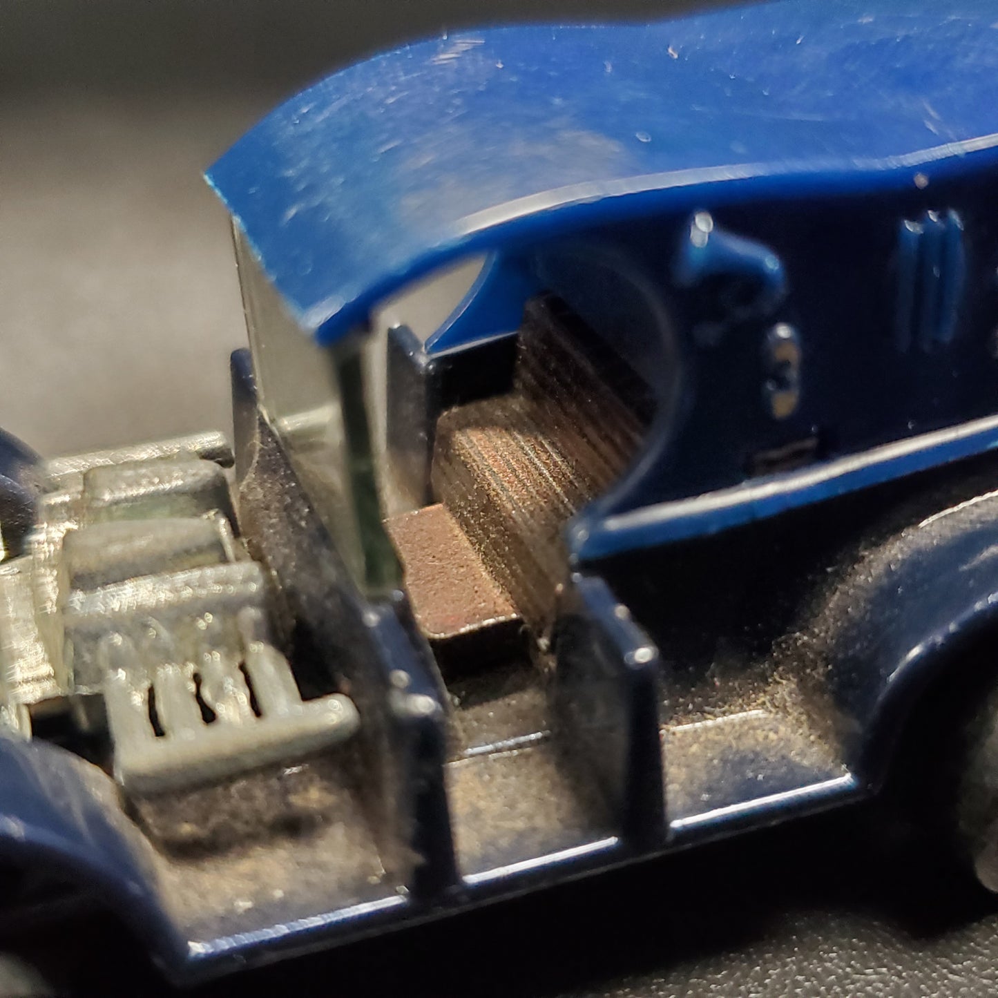 Vintage Hot Wheels Redline 1970 Paddy Wagon US Dark Blue Enamel Made in USA - House of Cars Virginia