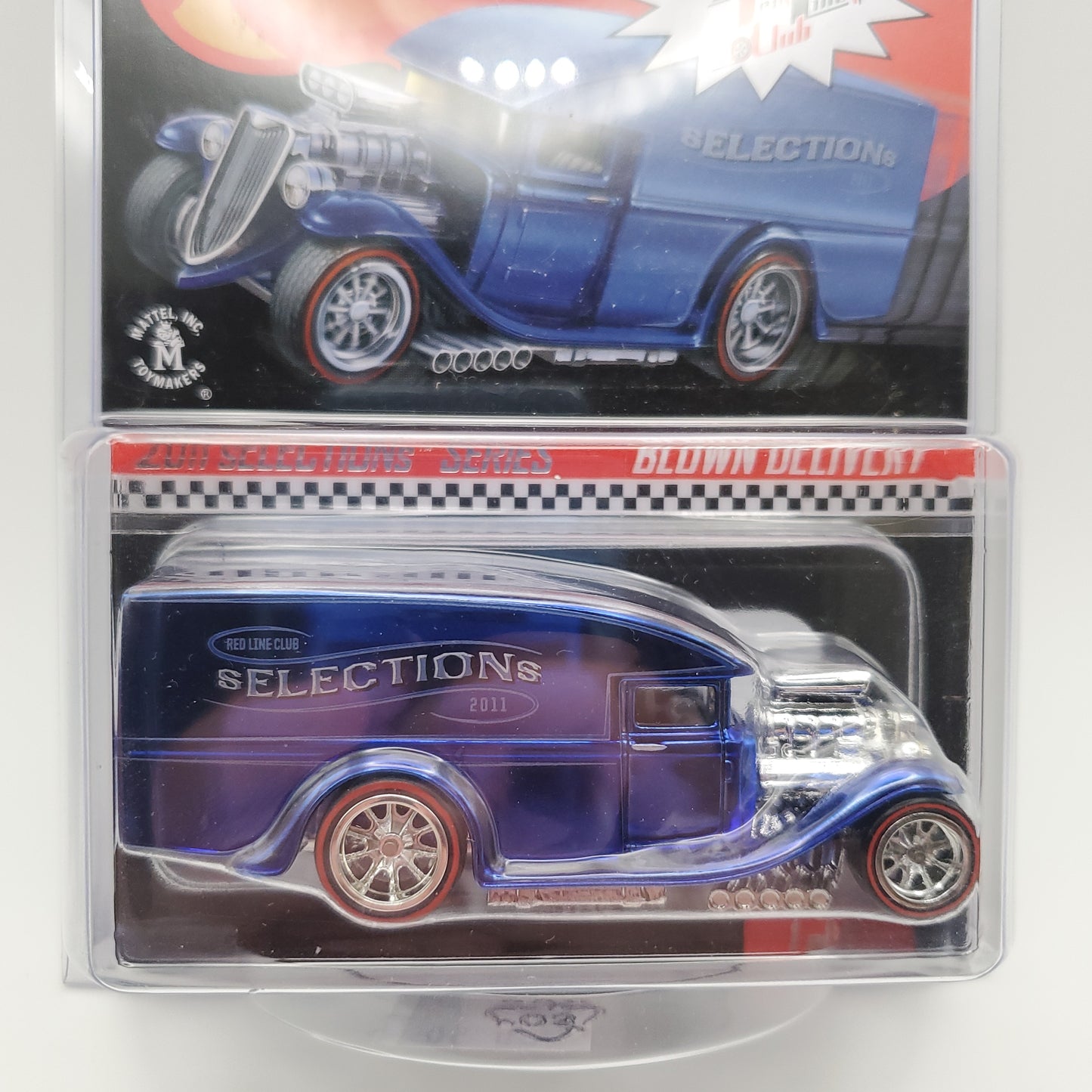 2011 Hot Wheels RLC Redline Club Selections Blown Delivery Blue - House of Cars Virginia