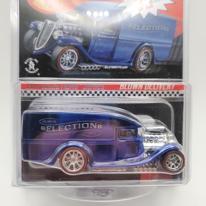 2011 Hot Wheels RLC Redline Club Selections Blown Delivery Blue - House of Cars Virginia
