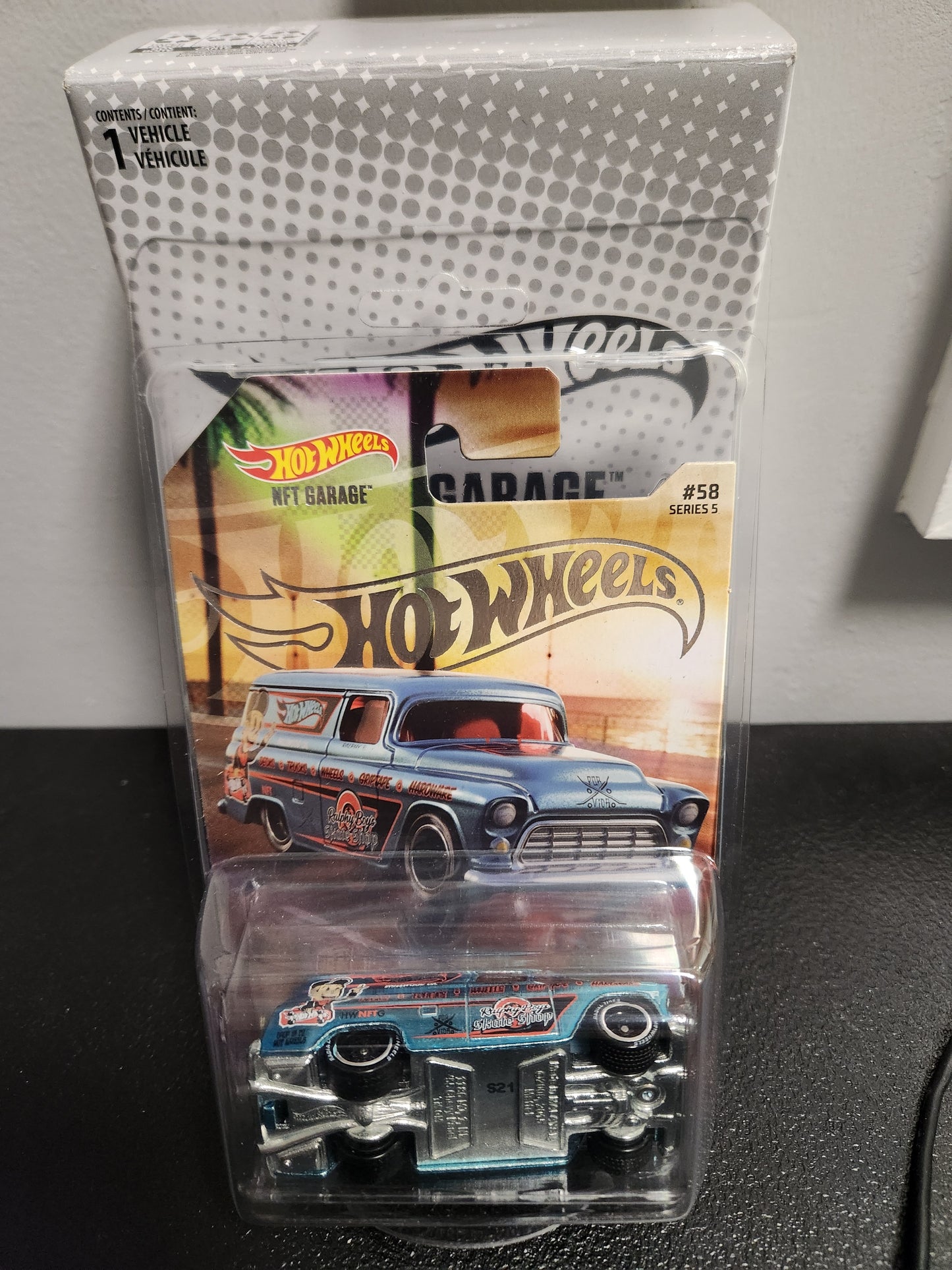 Hot Wheels NFTH Garage Series 5 HW Sunset Cruisers '55 Chevy Panel - House of Cars Virginia