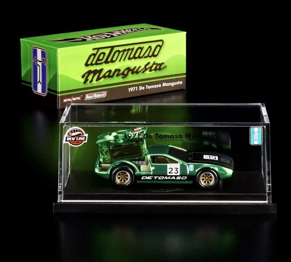 2022 Hot Wheels RLC 1971 De Tomaso Mangusta - House of Cars Virginia