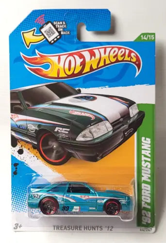 Hot Wheels '92 Ford Mustang Treasure Hunt 2012 - House of Cars Virginia
