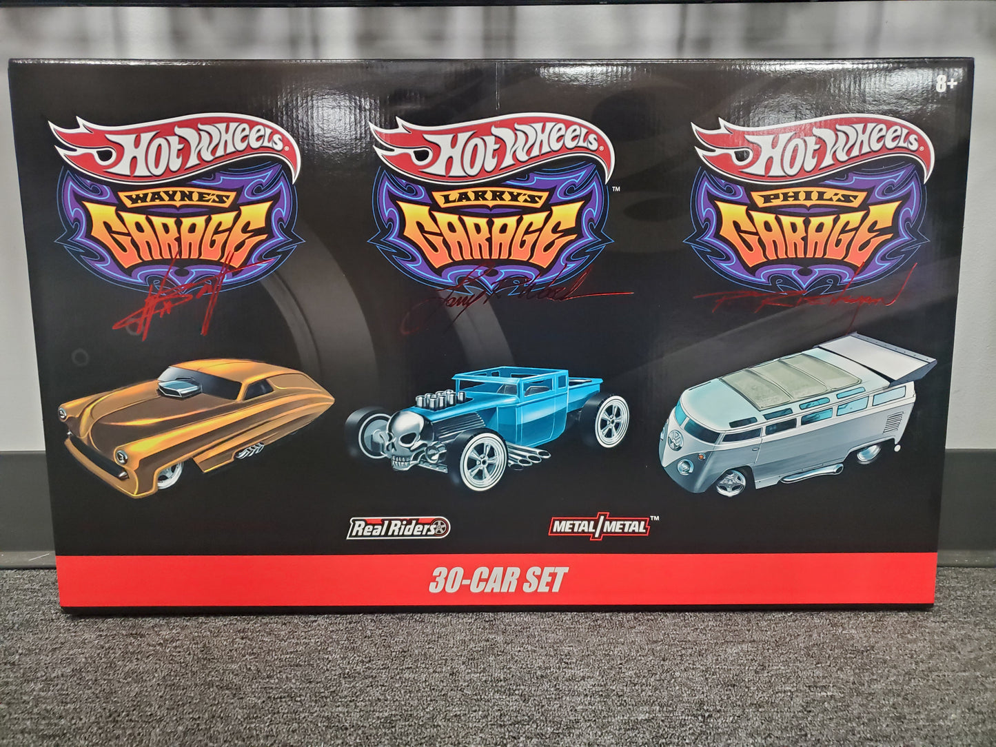 Hot Wheels Larry's Phil's Wayne's Garage 30 Car Set NIB 2010 - House of Cars Virginia