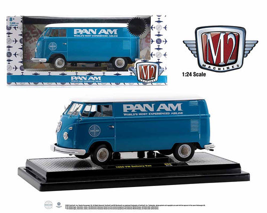 M2 Machines 1:24 Auto-Machines 1960 Volkswagen Delivery Van Pan Am - House of Cars Virginia