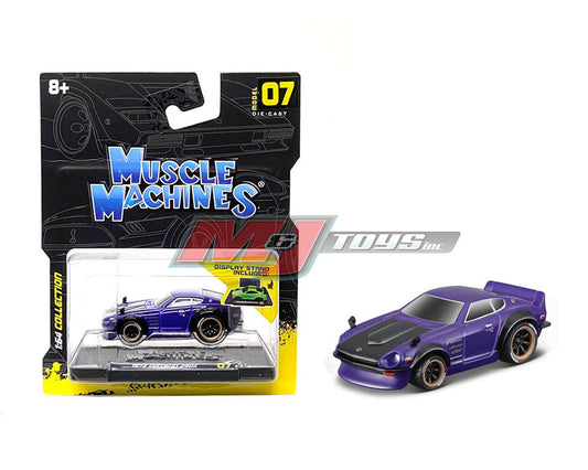 Muscle Machines 1:64 1971 Datsun 240Z (Purple) - House of Cars Virginia