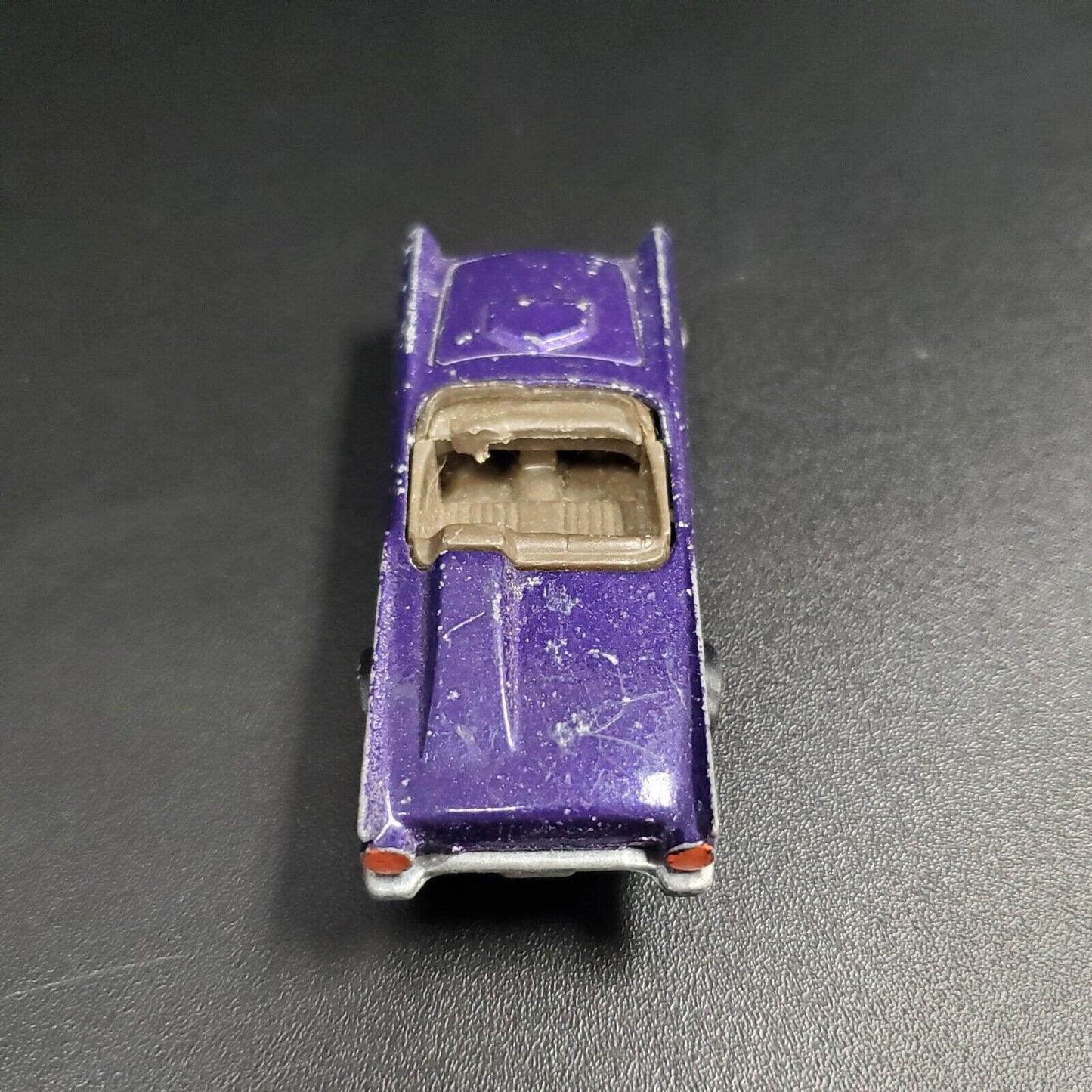 Hot Wheels Redline 1968 Classic 57 T-Bird PURPLE w/brown interior Unrestored Original Loose Car - House of Cars Virginia