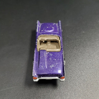 Hot Wheels Redline 1968 Classic 57 T-Bird PURPLE w/brown interior Unrestored Original Loose Car - House of Cars Virginia