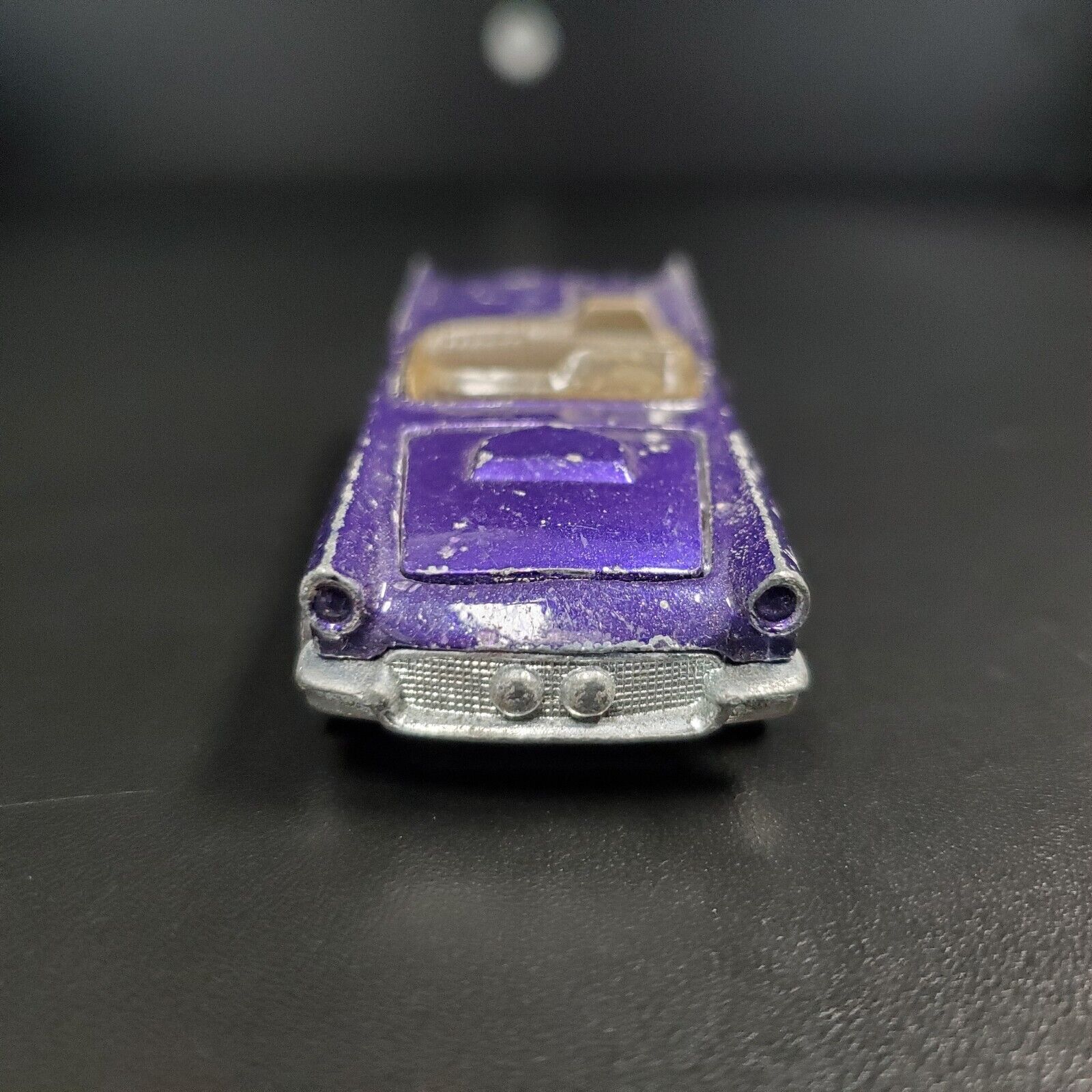 Hot Wheels Redline 1968 Classic 57 T-Bird PURPLE w/brown interior Unrestored Original Loose Car - House of Cars Virginia