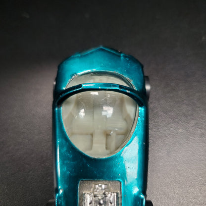 Vintage Hot Wheels Redline Silhouette 1968 Aqua Blue/Green US White Int. - House of Cars Virginia