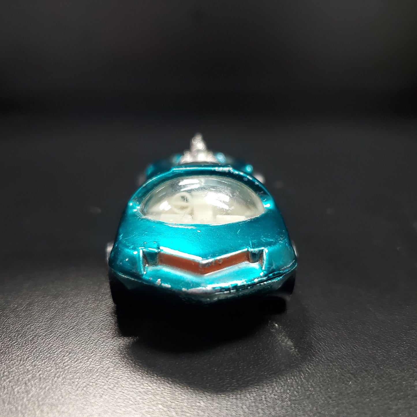 Vintage Hot Wheels Redline Silhouette 1968 Aqua Blue/Green US White Int. - House of Cars Virginia
