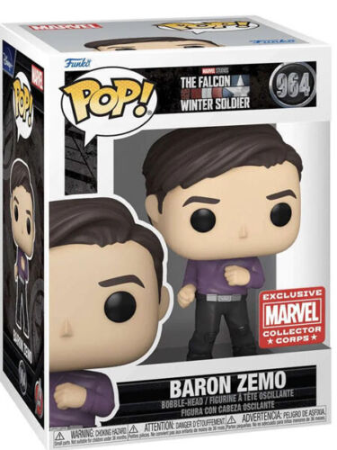 Funko POP #964 Marvel The Falcon and Winter Soldier Baron Zemo Exclusive Figure - House of Cars Virginia