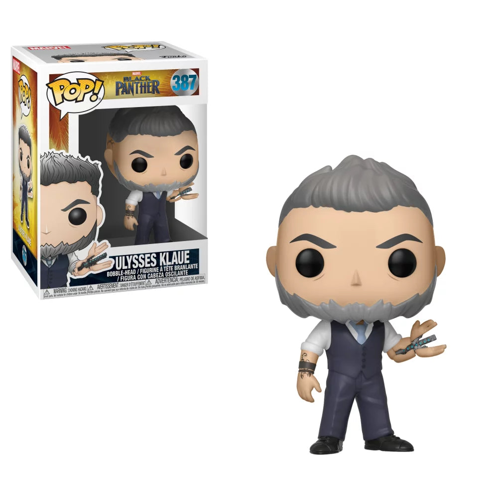 Funko Pop! Marvel: Black Panther - Ulysses Klaue - House of Cars Virginia