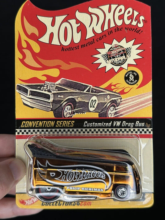 Hot Wheels RLC 2002 Convention Series Customized VW Drag Bus #18 - House of Cars Virginia