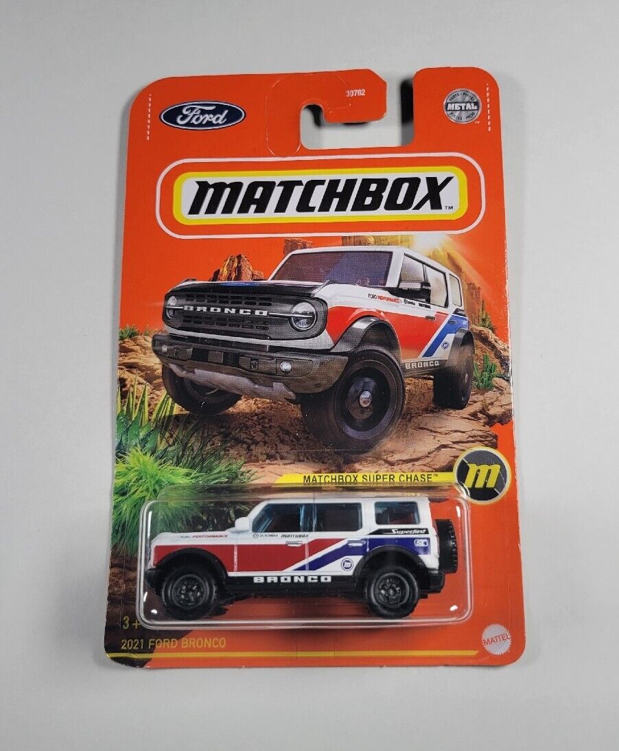 Matchbox 2021 Ford Bronco Super Chase - House of Cars Virginia