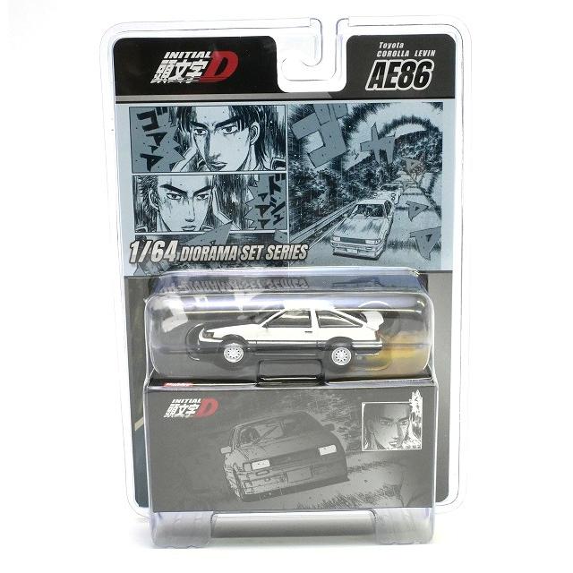 HJ JDM64 1:64 Initial D Corolla Levin ( AE86)