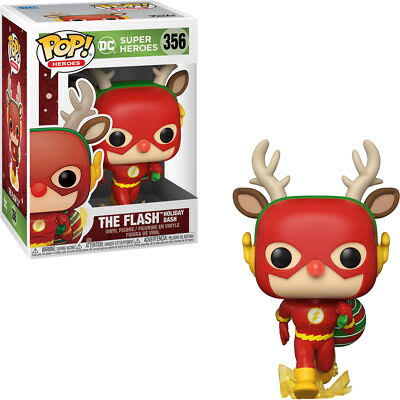 Funko POP! DC Super Heroes - The Flash Holiday Dash #356
