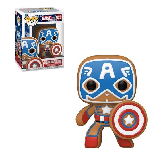 Funko POP! Marvel - Gingerbread Captain America #933
