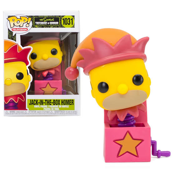 Funko POP! The Simpsons Treehouse Of Horror - Jack-In-The-Box Homer #1031