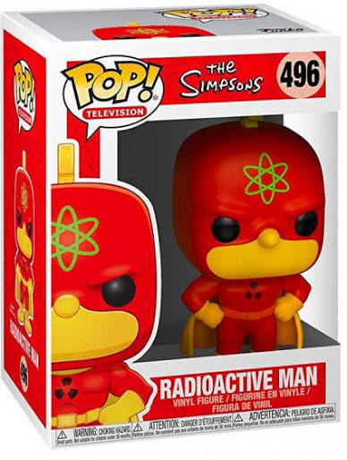 Funko POP! The Simpsons - Radioactive Man #496