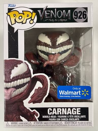 Funko POP! Venom: Let There Be Carnage - Carnage Walmart Exclusive #926