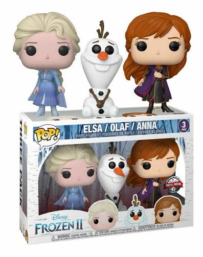 Funko POP! Frozen II - Elsa/Olaf/Anna (3 Pack)