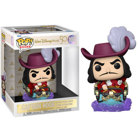 Funko POP! Walt Disney World 50 - Captain Hook At The Peter Pan's Flight Attraction #109