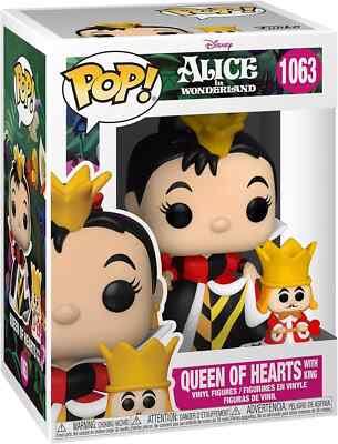 Funko POP! Alice In Wonderland - Queen Of Hearts With King #1063