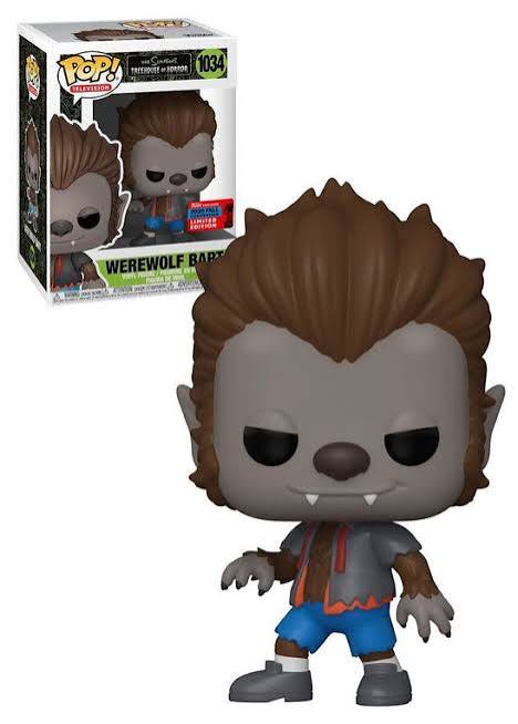 Funko POP! The Simpsons Treehouse of Horror - Werewolf Bart #1034