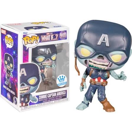 Funko POP! Marvel Studios What If...? - Zombie Captain America #948