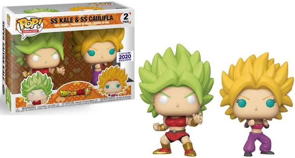 Funko POP! DragonBall Super - SS Kale & SS Caulifla (2 Pack)