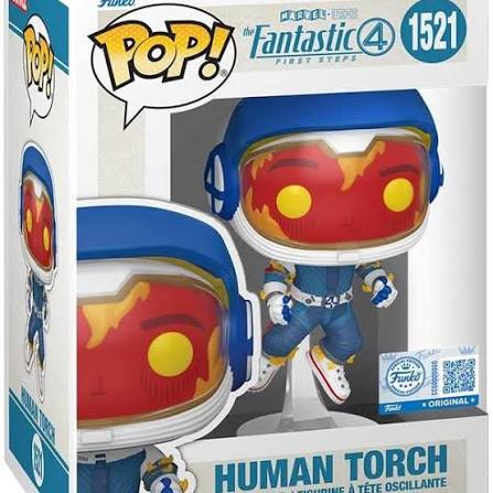 Funko POP! The Fantastic 4 First Steps - Human Torch #1521