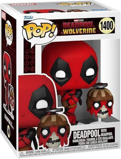 Funko POP! Marvel Studios Deadpool & Wolverine - Deadpool With Headpool #1400