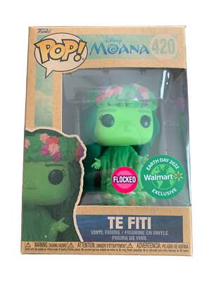 Funko POP! Disney: Moana - Te Fiti Flocked Earth Day 2022 Walmart Exclusive #420