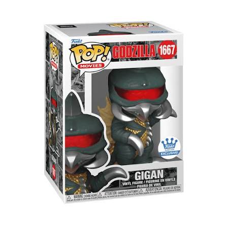 Funko POP! Godzilla - Gigan Funko.Com Exclusive #1667 (Damaged Box)
