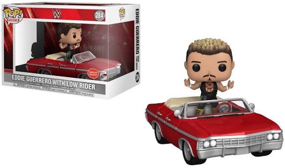 Funko POP! WWE - Eddie Guerrero with Low Rider GameStop Exclusive #284 (Box Wear)