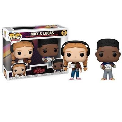 Funko POP! Netflix Stranger Things - Max & Lucas (2 Pack)