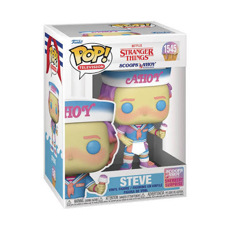Funko POP! Netflix Stranger Things Scoops Ahoy Ice Cream Parlor - Steve #1545