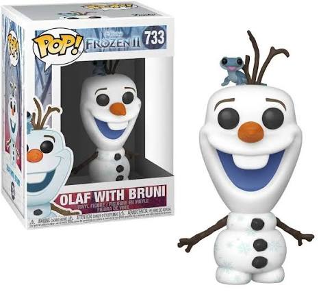 Funko POP! Frozen II - Olaf With Bruni #733