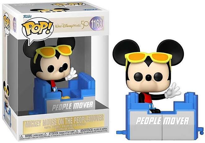 Funko POP! Walt Disney World 50 - Mickey Mouse On The Peoplemover #1163
