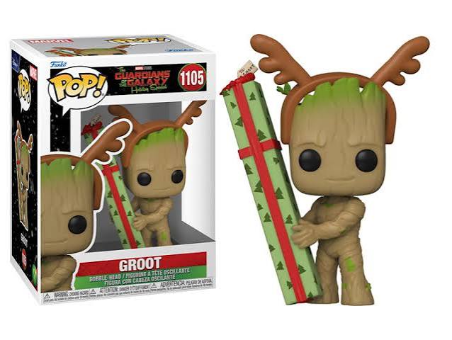 Funko POP! The Guardians Of The Galaxy Holiday Special - Groot #1105