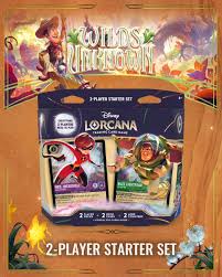 DISNEY LORCANA - TWO-PLAYER STARTER DECK - ELASTIGIRL / BUZZ LIGHTYEARS (ENGLISH) - WILDS UNKNOWN