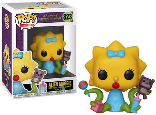 Funko POP! The Simpsons Treehouse Of Horror - Alien Maggie #823