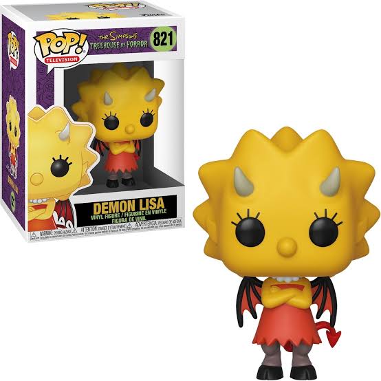 Funko POP! The Simpsons Treehouse Of Horror - Demon Lisa #821