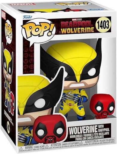 Funko POP! Marvel Studios Deadpool & Wolverine - Wolverine With Babypool #1403