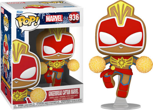 Funko POP! Marvel - Gingerbread Captain Marvel #936